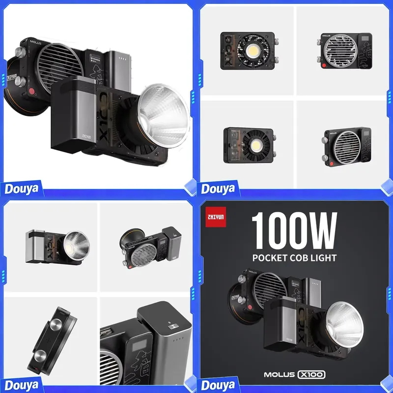 Photography Lighting Handheld - ZHIYUN Molus X100 100W COB LED-lamp