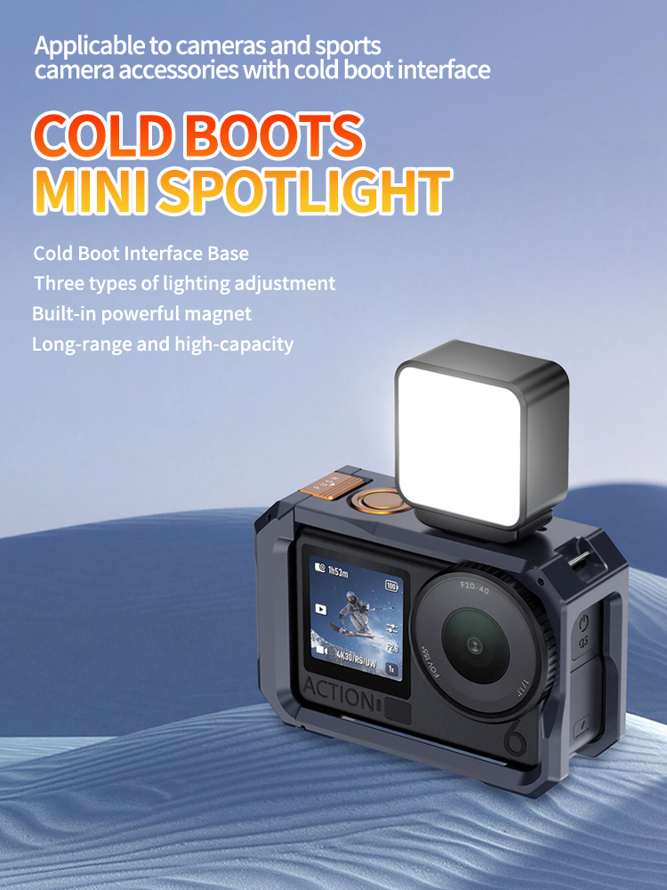 Magnetische Mini LED-videolamp - Photography Lighting Description recensie en prijs