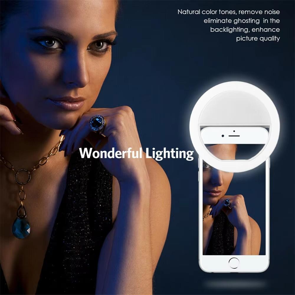 Clip-on selfie ringlamp, oplaa - Photography Lighting Game recensie en prijs