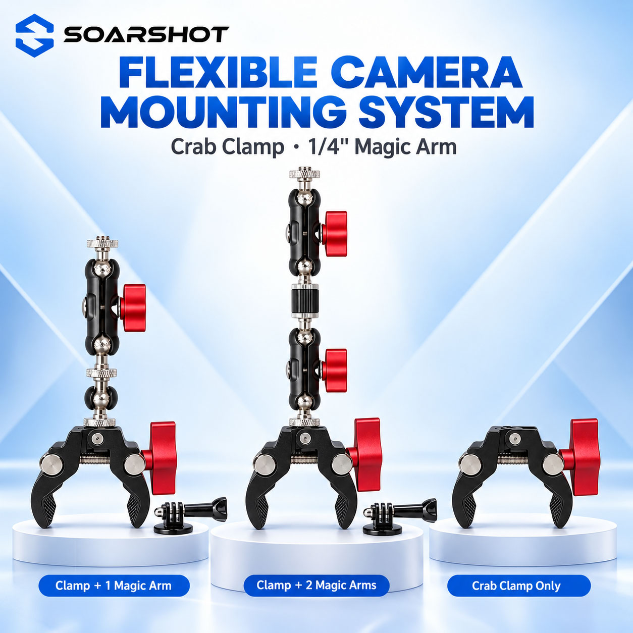 SOARSHOT Camera Crab Clamp Mag - Photography Lighting Description recensie en prijs