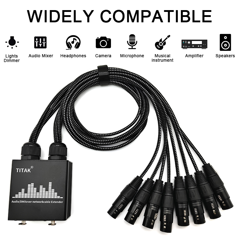 8-kanaals XLR-snakekabel met R - Photography Lighting Meter recensie en prijs