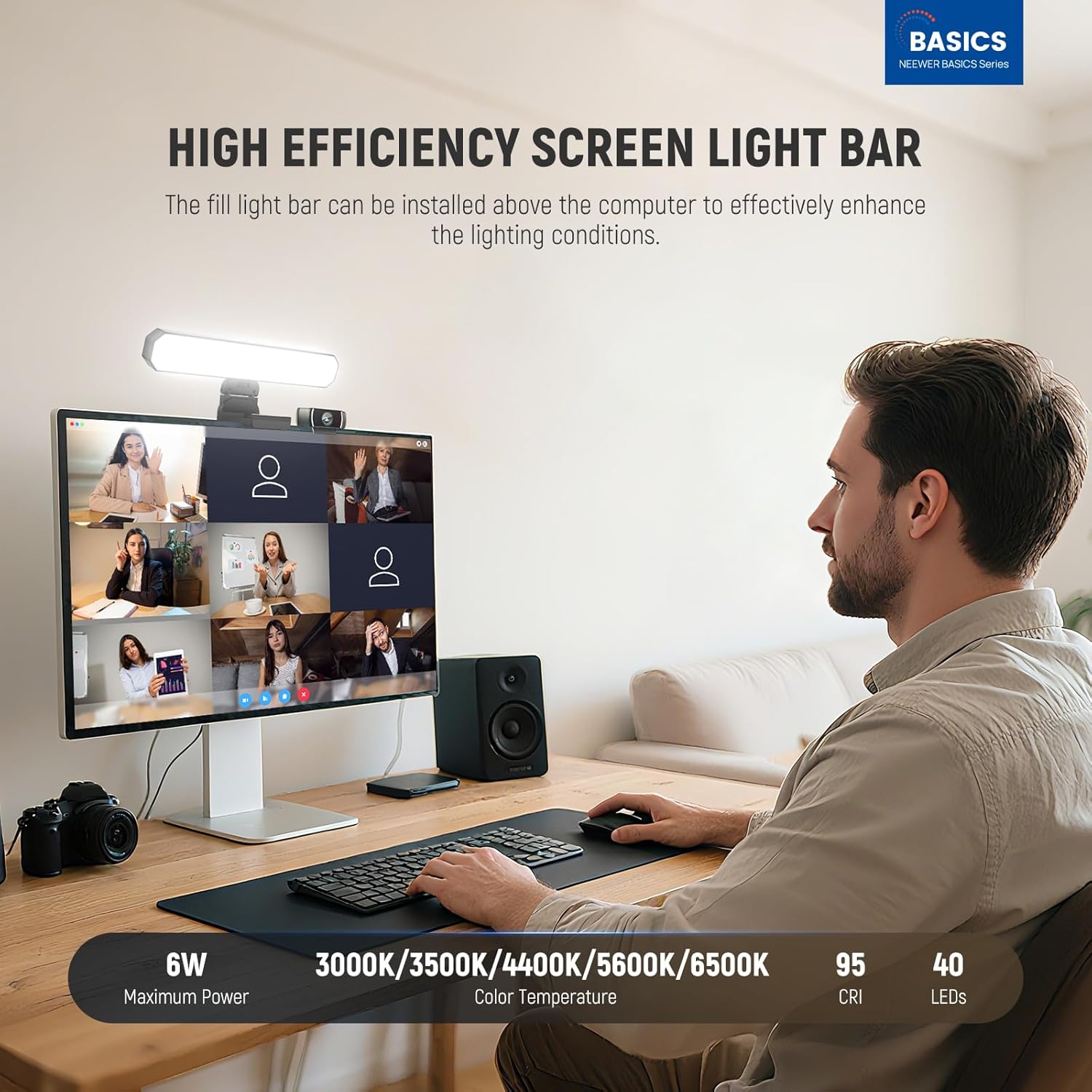 NEEWER Basics 6W monitorlichtb - Photography Lighting Description recensie en prijs